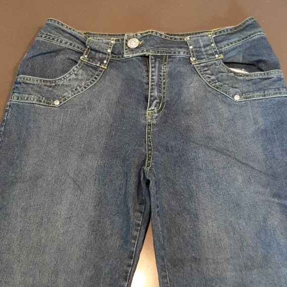 Vezucci Size 14 Open Hem Jeans - Picture 1 of 12